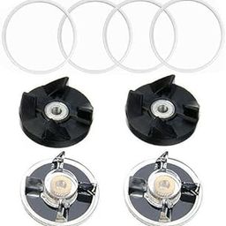 PMW - "WONDER CHEF Nutri Blender" Motor Couplers 2 Rubber Gear, 2 Base and 4 Gasket-picture-25