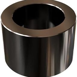 Aluminum Spacer Black 3/8" OD x 1/4" ID x Choose Your Length, Round Spacer Unthreaded Standoff Bushing Plain Finish, Fits Screws Bolts 1/4" or M6 by Metal Spacers Online (1/4" Length, 10 Pack)-29