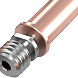 ATORSE 3D Printer Throat Durable High Temperature Resistance Copper Titanium Alloy for Anycubic Vyper-11