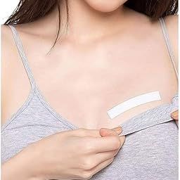 Double-Sided Tape for Clothes (36 pcs) | Invisible Fashion & Body Tape | Strong Adhesive for Dresses, Bra Strips, Bikini & More | Clear, Waterproof, All-Day Strength for Women’s Clothing-image-79