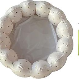 ATORSE Inflatable Pool for Kids Portable Small Baby Pool for Lawn Garden Summer Fun Olive Pattern-39
