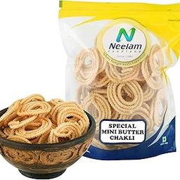 Neelam Foodland Mini Butter-Chakli, 200g-image-25