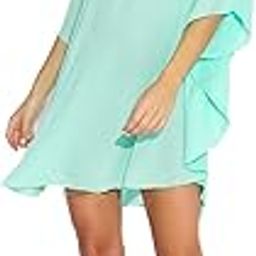 Light Green Relaxed fit Plus size Kaftan Dress | Patch work on Neckline |Beach cover up | One Size fits all-66
