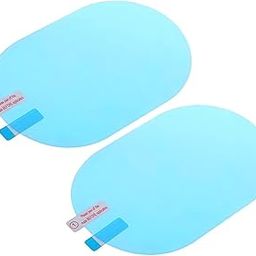 Mototrive Car Mirror Waterproof Anti-Fog Film | Side View Mirrors | Helps Reduce Fog and Rain Accumulation | Suitable for Most Car Models | Simple Design | Easy to Use | White-image-74