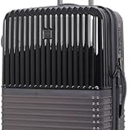 Rolling Trolley Luggage Bag with Wheels (Black- Grey, 20-24)-image-76