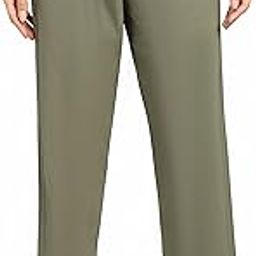 Womens Mid Rise Cotton Relaxed Ankle Pants | 100% Cotton-image-14