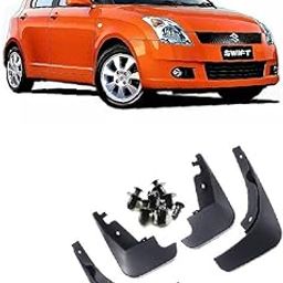 Uneestore Car O.E Type Mud Flaps Mud Guard for Swift Type 1 2005-2010 Set of 4PCS-image-20