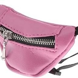 CALANDIS™ Stylish 1/3 BJD Dolls Accessory PU Leather Zipper Fanny Pack Waist Bag Pink | Modern | Clothes & Accessories | Dolls-image-30
