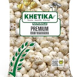 Khetika Premium Raw Phool Makhana 250g | Pesticide Free | Handpicked Jumbo Size | Direct from Farm | Premium Lotus Seeds | Natural & Crunchy | Fit for Fasting | Hygienically Packed-29