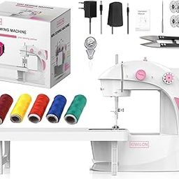 Kiwilon 2025 Sewing Machine Electric With Table Set I Stitching Machine For Home Tailoring With Foot Pedal, Adapter, Built-In Focus Light And Sewing Kit I Silai Machine (Pink) (PSM-2)-image-63