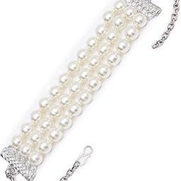 karatcart Glossy Finish Tumble Stone Studded Beaded Bracelet for Women-picture-20