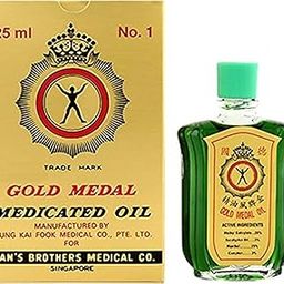 Gold Medal medicated oil 25ml pack | back pain | knee pain | headache | elbow pain | shoulder pain | imprted from philippines-image-6