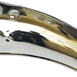 Aow Attractive Offer World Yamaha RX100/135/5 Speed Rear Mudguard (Chrome)-14