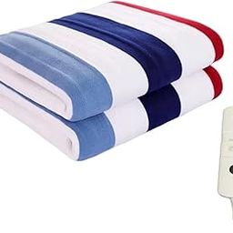 HEAVENGLOW Electric Heating Blanket Overheating Protection Comfortable Soft for Bed S-image-35