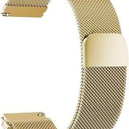 Smart Watch Strap Compatible with Fastrack Revoltt FR1 Pro Smart Watch - Mangetic Mesh Chain Strap-6