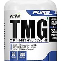 Nutrija-TRIMETHYLGLYCINE (TMG) | for liver and cardiovascular health - 500MG - 60 Capsules-95
