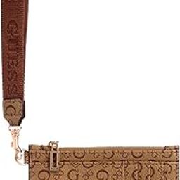 Mocha Monogram Saffron Wristlet-image-21