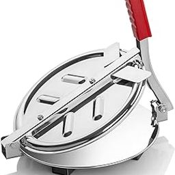 AARNAV Stainless Steel Puri Maker Press Machine with Handle | Tortilla Maker | Taco Press | Papad Maker | Roti Chapati Press | Tortilla Press | 7.5 Inch (19.05 cm)-image-11