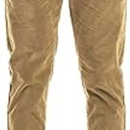Men Slim Fit Camel Colour Corduroy Cotton Stretch Chinos-picture-18
