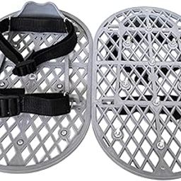 ATORSE Concrete Finishing Shoes Lightweight Practical Professional for Floor Ground PP buckle spikes-picture-4