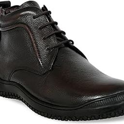 Shoes Genuine Original Leather Casual/Formal Lace-up Shoes (Color Options- Black/Brown, Sizes- 6,7,8,9,10)-image-20
