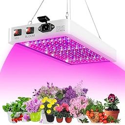 Ubervia 1000W LED Grow Light for Indoor Plants 216 LEDs Full S ctrum Veg and Bloom Dual Switch IP65 Waterproof ing Plant G g Lamps for Seedlings Flowers Greenhouse-image-68