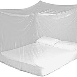 Divayanshi White Mosquito Net for Single Bed/Double Bed, 4x6.5 Insect Protection Net-24