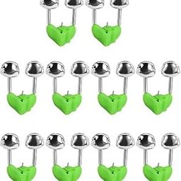 VASADIGITAL 10 Pcs Fishing Rod Double Bell Alarm, Plastic Clip and Spiral Fish Bite Alarm Indicator Classification Set-image-66
