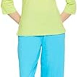 Women's Cotton Printed Top & Chic Basic Pajama Set-image-29