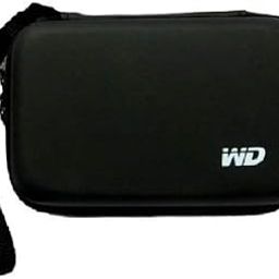 WD HDD Elements 4TB Hard Disk Cover - Black - 2.5 Inch - Pouch - Portable Storage Protection-24