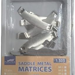 Dental Saddle Metal Matrices Refils (Silver, Large)-image-83