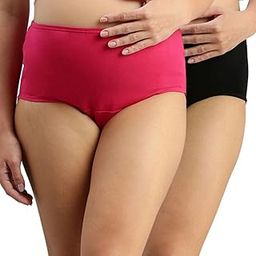 | Maternity Panty for Pregnancy Women | with High Waist for Women | Over The Belly Fit | Full Back Coverage | Pregnancy & Post Delivery | Pack of 2-image-98