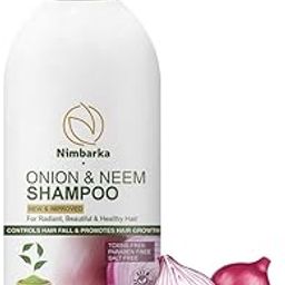 Nimbarka Onion & Neem Shampoo | Controls Hair Fall & Promotes Hair Growth | Toxin Free, Paraben Free, Salt Free | For All Hair Types | For Men & Women 250ml-image-6