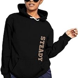 Women's Hoodie | Cotton Rich | Globally Certified Fabric | Super Soft & Warm | Colors Dont Fade | Relaxed Fit | Steady Design-image-60