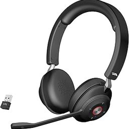 CA Essential Bluetooth Headset (HS-2000BT) – Professional Wireless Headset Optimized for UC Platforms, ANC & ENC Technology Ensure Quality Audio for Calls & Music, Earcup Controls, Comfortable-picture-0