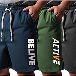 West Gate Clothing Comfortable Plus Size Men's Cotton Shorts, Sleepwear/Available in XL,2XL,3XL,4XL & 5XL/Stylish Men’s Shorts Combo-picture-22