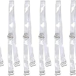 � Women's Transparent Synthetic Invisible Bra Straps free size Fabric Adjustable Bra Straps (10)-image-36