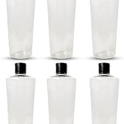 Devinez Multipurpose Empty Transparent Pet Bottle Pastic with Flip-Top Cap, 250 ml - (Pack of 6), for Beauty, Essential Oils, Skin Care, Travel, Toners, Cleaning, Sanitizers, Cosmetic & DIY-image-22