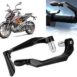 AUTO PEARL 7/8" 22mm Motorcycle Handlebar Brake Clutch Levers Protector Guard Compatible with 250 Duke-BS6 (Black)-14