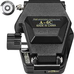 6C Fiber Cleaver | High Precision Optical Fiber Cutting Tool for FTTH, FTTX | Durable Tungsten Blade for 48,000+ Cleaves | Adjustable Blade Position | Cold Welding hot melt tools-image-4