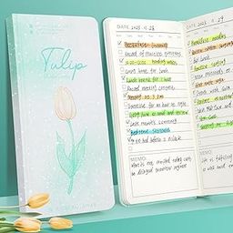 Homeybiz Daily Planner Undated, Schedule Your Day, Manage to-do List, Goals Tracker, Wellness Tracker, Guided Journal Pages-192 (pack-1) (green)-picture-32