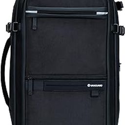 Vanguard Camera Backpack |VEO Select 47BF IE Black India Exclusive Version I 1-2 Pro DSLRs with Lens Upto 70-200mm, 3-4 Lenses, Flash and Accessories I Upto 17 inch-36
