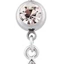 Five-Pointed Star Belly Button Ring | Stainless Steel Curved Rod Navel Piercing Jewelry-image-26