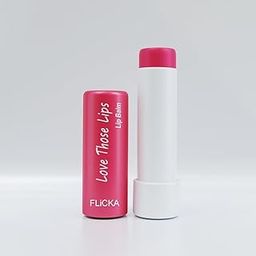 FLiCKA Love Those Lips Lip Balm 03 Raspberry - Hydrating, Moisturizing & Nourishing Lip Care - Best Lip Balm for Soft, Smooth & Healthy Lips - Natural & Vegan Formula-12