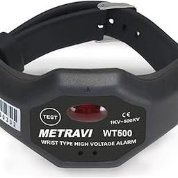 Metravi WT500 Non-contact High Voltage Detector (Wrist Type) with Audio and Light Signalling upto 500kV-image-22