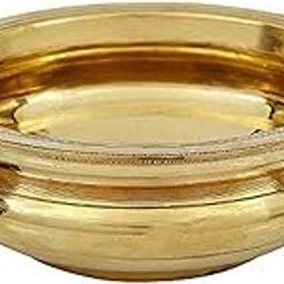 sps marketing Brass Urli/Uruli for Home D�cor_Traditional Brass Decorative Urli Bowl for Floating Flowers and Candles-image-37