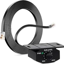Universal Bass Control Knob, 3.5m/11.48ft Bass Volume Knob with Extension Cable for Car Amplifier-picture-25