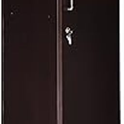 Joy's Furnitures Wood Wardrobe Black , 1 Door-picture-23