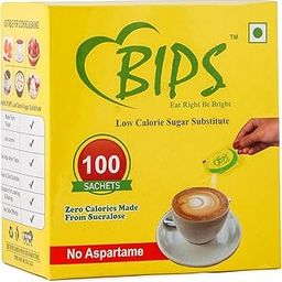 BIPS Sugar Free Sucralose Base 1 Gram 100 Sachets Box (1G 100 Sachets Box)-15
