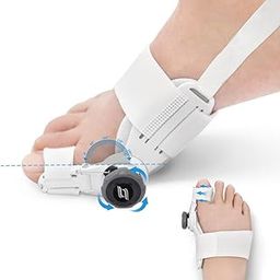 MAYCREATE® Bunion Thumb Corrector Adjustable Bunion Corrector for Women Men Toe Separator with Rotating Knob Durable Bunion Splint Bunion Corrector Suitable for Left & Right Foot-image-43